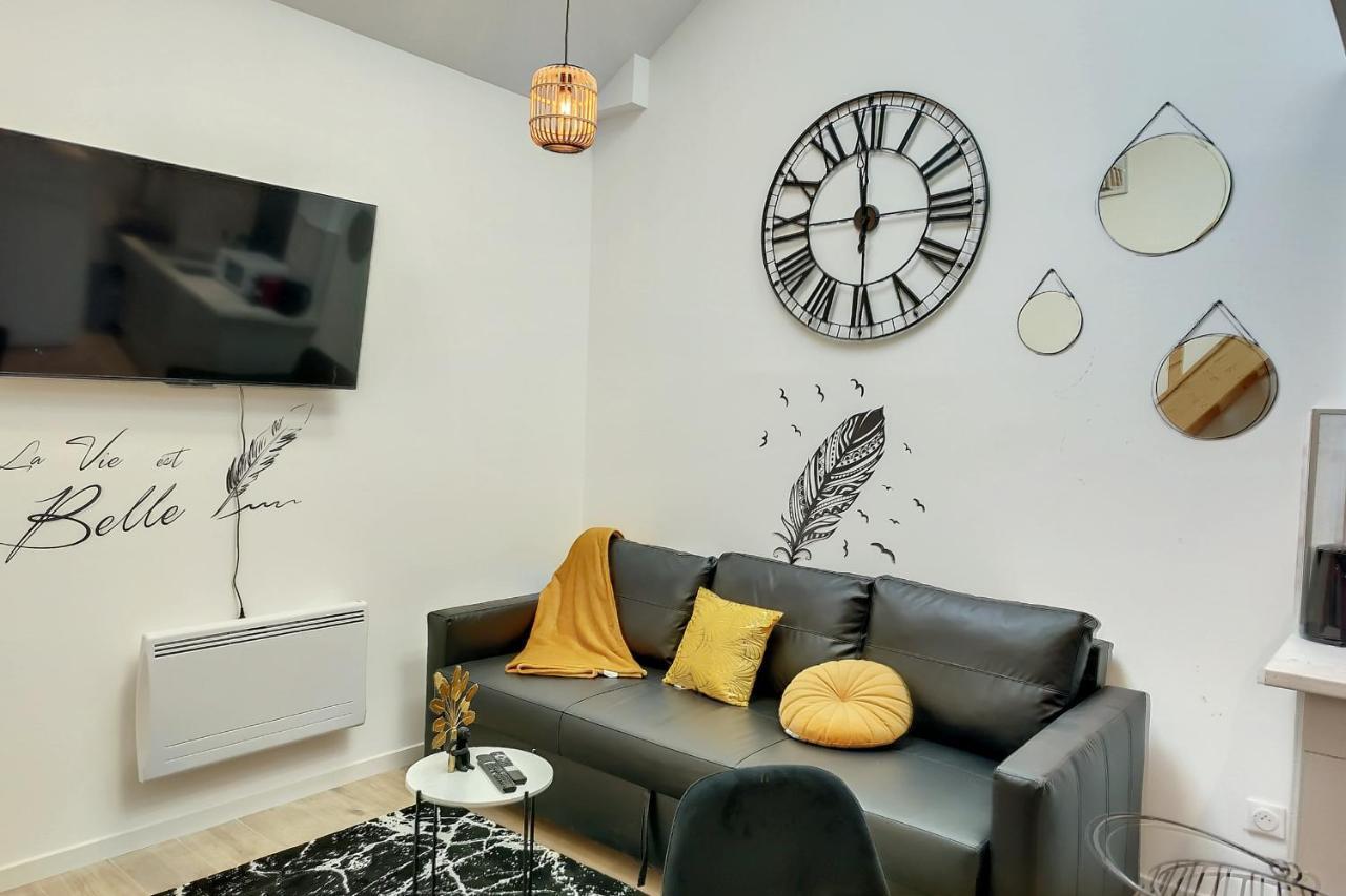 Sublime Appart Renove Duplex Centre Ville 4Pers Wifi Saint-Quentin  Eksteriør bilde